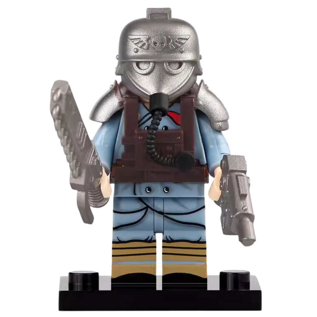 Death Korps of Krieg Veteran Squad Sergeant Warhammer 40K Minifigure - Minifigure Bricks