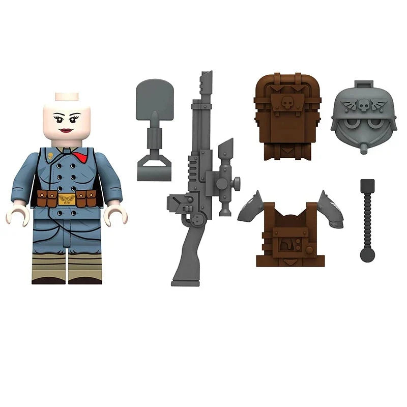 Sniper Death Korps of Krieg Veteran Squad Warhammer 40K Minifigure - Minifigure Bricks