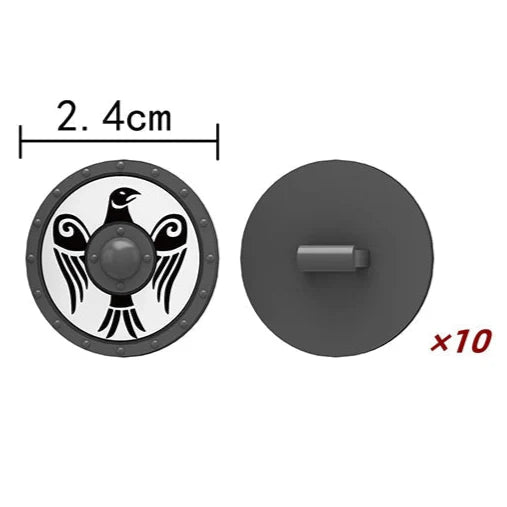 Medieval Army Shield Accessory Set