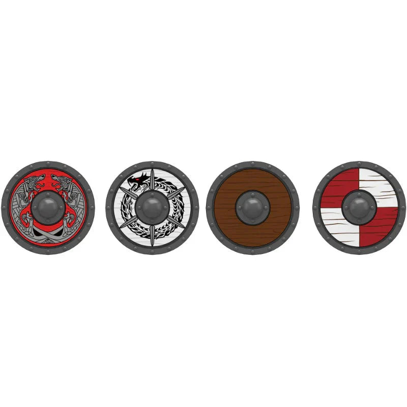 Medieval Army Shield Accessory Set - Minifigure Bricks
