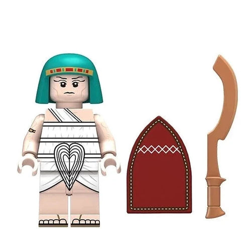 Ancient Egyptian Pharaoh Guard Minifigure - Minifigure Bricks