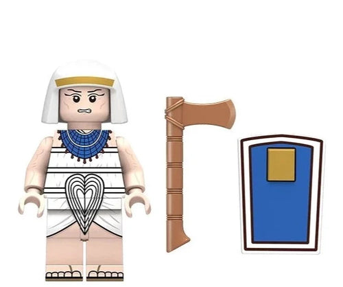 Ancient Egyptian Infantry Soldier Minifigure - Minifigure Bricks