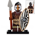 Nubian Tribal Warrior Ancient Egypt Minifigure - Minifigure Bricks