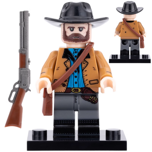 Arthur Morgan Red Dead Redemption Custom Minifigure - Minifigure Bricks
