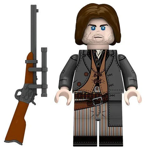 John Marston Custom Red Dead Redemption Minifigure - Minifigure Bricks