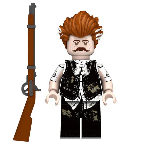 Orville Swanson Custom Red Dead Redemption Minifigure - Minifigure Bricks
