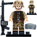 WW2 German Erbsenmuster Infantry Soldier Custom Minifigure - Minifigure Bricks