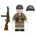 WW2 Garibaldi Brigade Italian Soldier Custom Military Minifigure - Minifigure Bricks