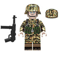 Leibermuster-MP40 Soldier Custom WW2  German Soldiers Minifigure