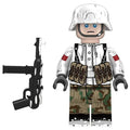 WW2 German Winter Soldier Custom Military Minifigure - Minifigure Bricks