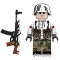 WW2 German Winter Soldier Custom Military Minifigure - Minifigure Bricks