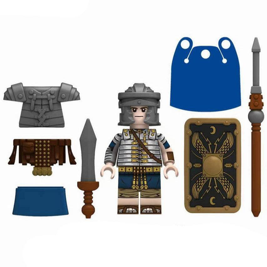 Roman Heavy Infantry Custom Roman Empire Minifigure - Minifigure Bricks
