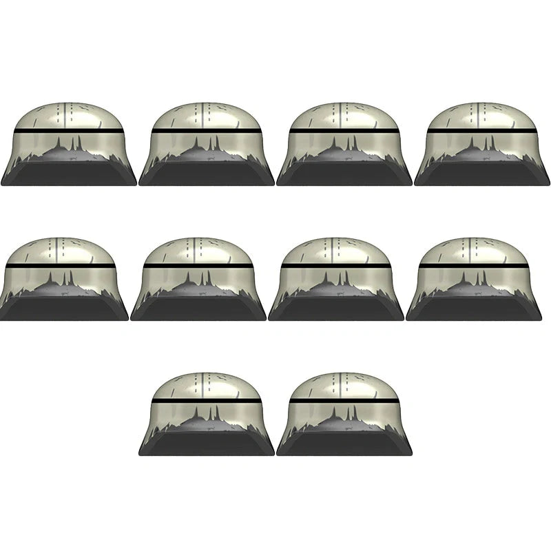 WW2 German M35 Camouflage Helmet Custom Accessory Set - Minifigure Bricks
