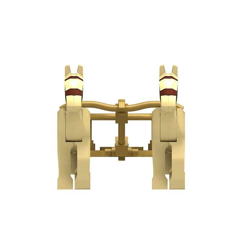 Ancient Egyptian Horse Chariot Custom History Minifigure - Minifigure Bricks