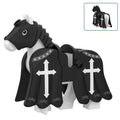 Medieval Warhorse Custom Minifigure - Minifigure Bricks