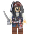 Captain Jack Sparrow from Pirates of the Caribbean Minifigure - Minifigure Bricks