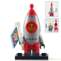 Rocket Boy Mascot custom Collectable Series Minifigure - Minifigure Bricks