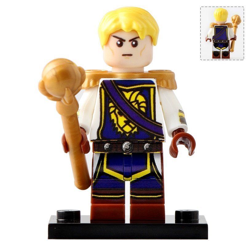 Anduin Wrynn from World of Warcraft Minifigure - Minifigure Bricks