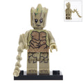 Groot Custom Marvel Superhero Minifigure Guardians of the Galaxy - Minifigure Bricks