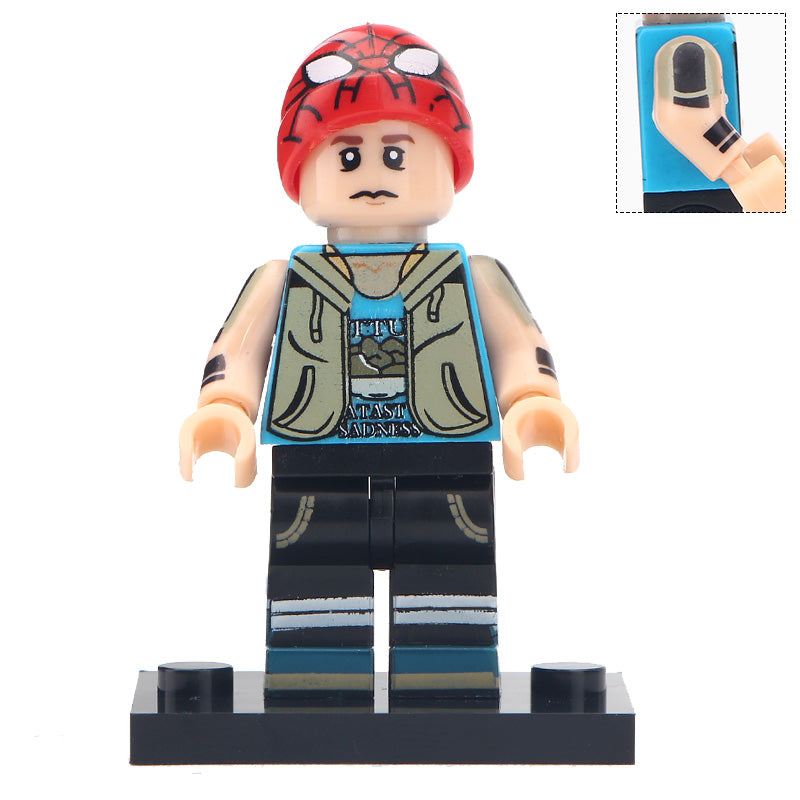 Spider-Man Peter Parker Custom Marvel Superhero Minifigure - Minifigure Bricks