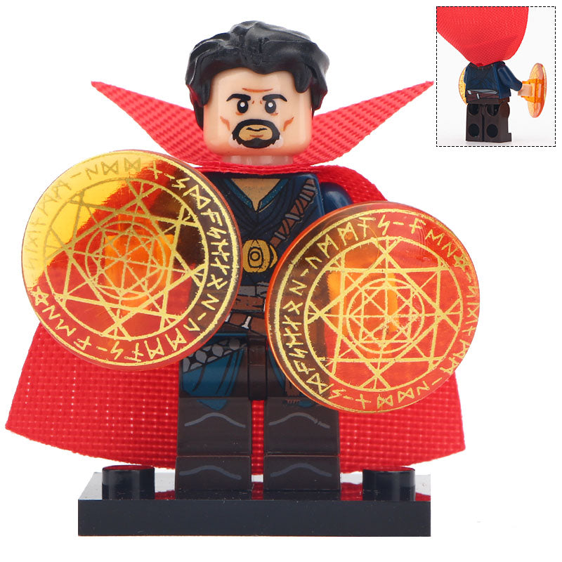 Doctor Strange Marvel Superhero custom Minifigure v3 - Minifigure Bricks