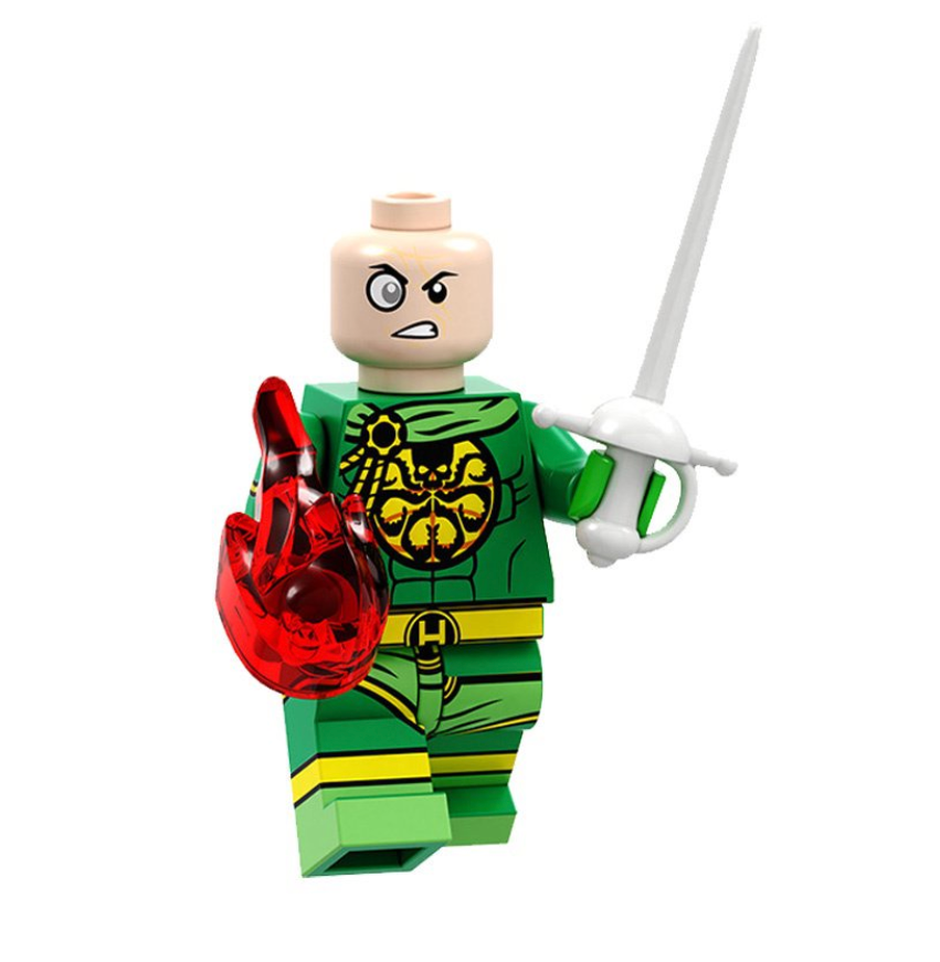 Baron Von Strucker Hydra Custom Marvel Supervillain Minifigure - Minifigure Bricks
