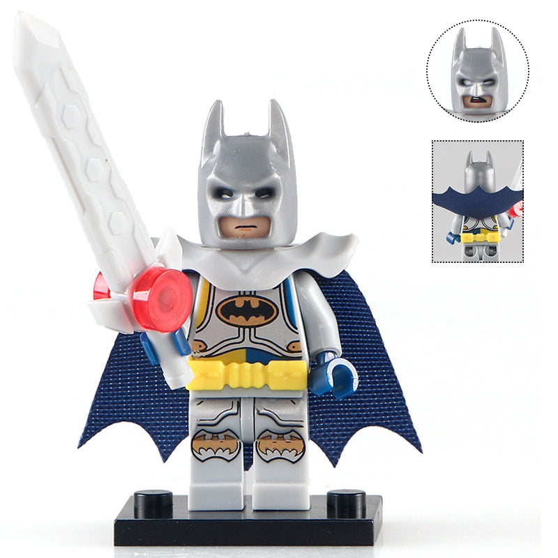 Sword Batman Custom DC Comics Superhero Minifigure - Minifigure Bricks