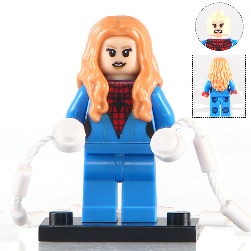 Spider-Woman Jess Drew Custom Marvel Superhero Minifigure - Minifigure Bricks