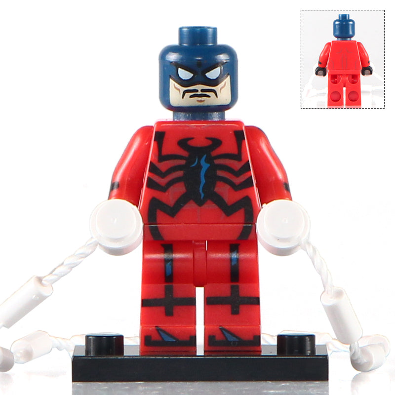 Wolf Spider Spider-Man Custom Marvel Superhero Minifigure - Minifigure Bricks
