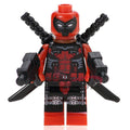 Deadpool Custom Marvel Superhero Minifigure - Minifigure Bricks