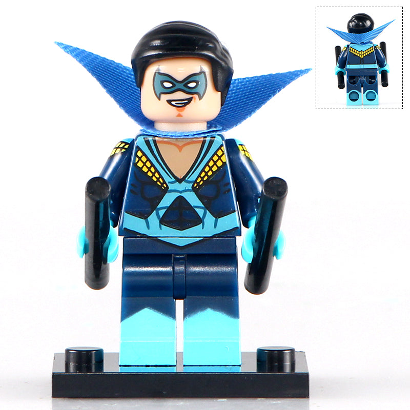 Nightwing Custom DC Comics Superhero Minifigure - Minifigure Bricks
