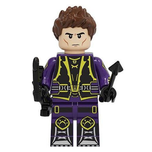 Hawkeye Custom Marvel Superhero Minifigure - Minifigure Bricks