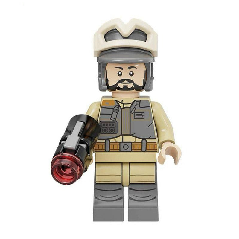 Private Farsin Kappehl Rebel Trooper custom Star Wars Minifigure - Minifigure Bricks