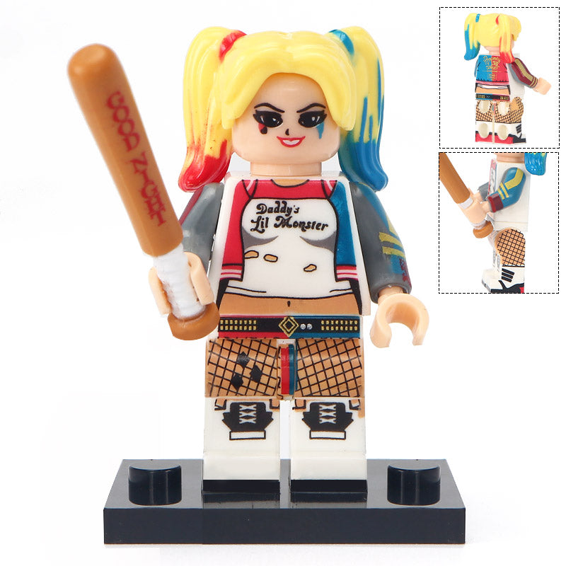 Harley Quinn Suicide Squad DC Comics Supervillain Minifigure - Minifigure Bricks