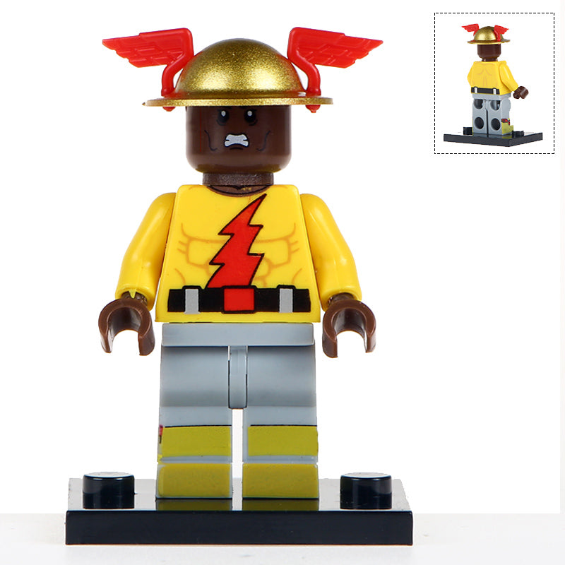 Reverse Flash Golden Age Custom DC Comics Superhero Minifigure - Minifigure Bricks