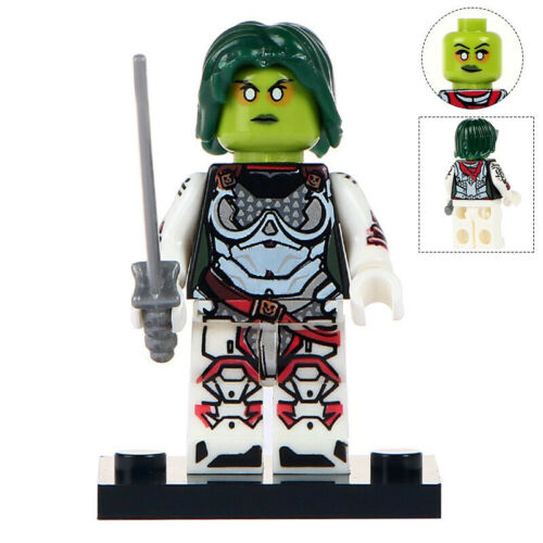 Gamora Custom Marvel Superhero Minifigure Guardians of the Galaxy - Minifigure Bricks