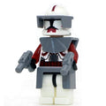 Commander Fox (Phase 1 Armour) Star Wars Minifigure CC-1010 Clone - Minifigure Bricks