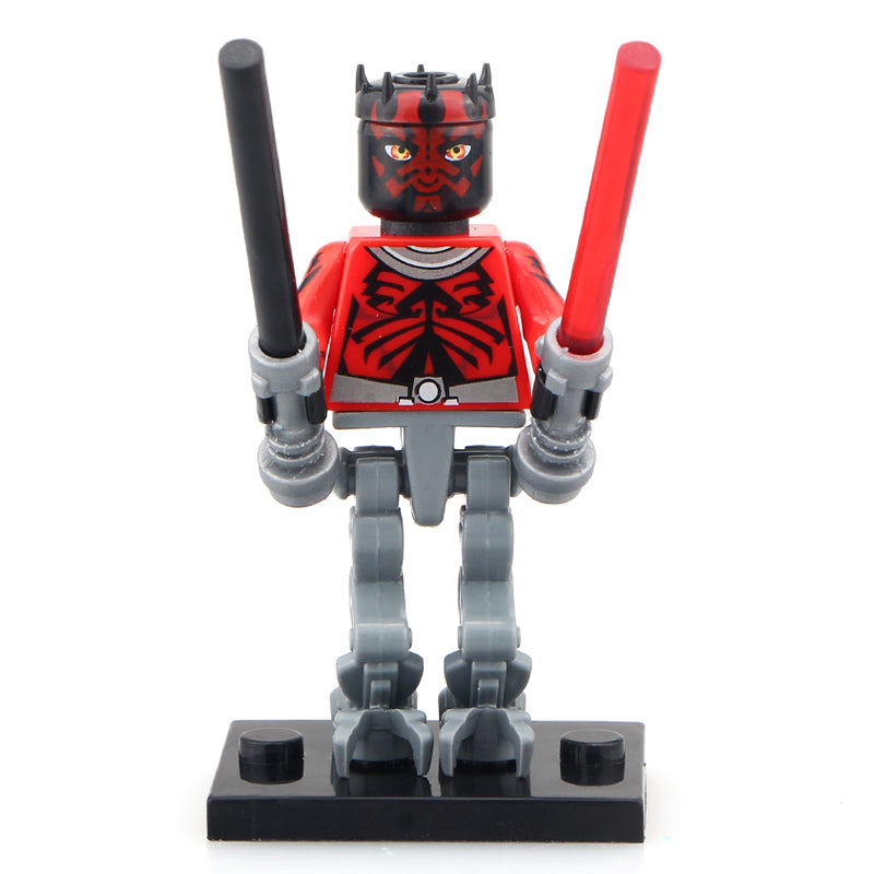 Darth Maul CYBORG custom Star Wars Minifigure - Minifigure Bricks