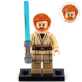 Obi-Wan Kenobi Jedi custom Star Wars Minifigure - Minifigure Bricks