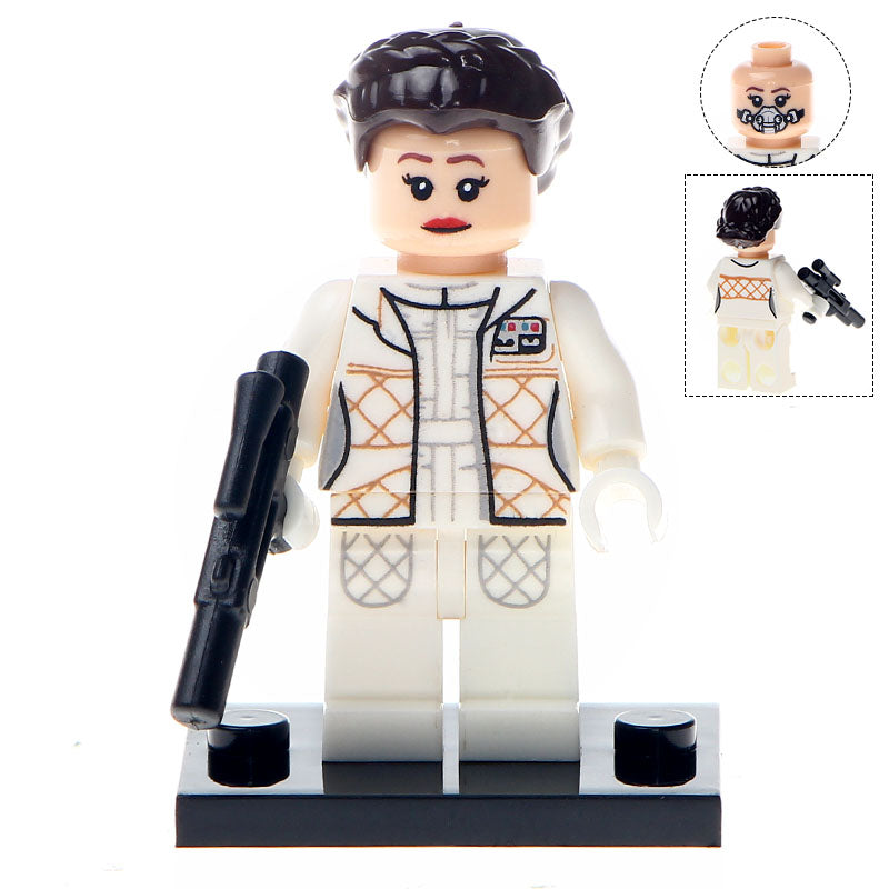 Princess Leia Hoth Star Wars Minifigure - Minifigure Bricks