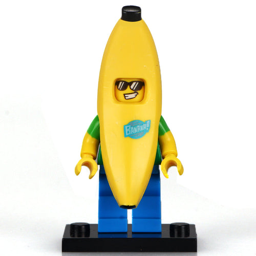 Banana Guy Custom Collectable Series Minifigure - Minifigure Bricks
