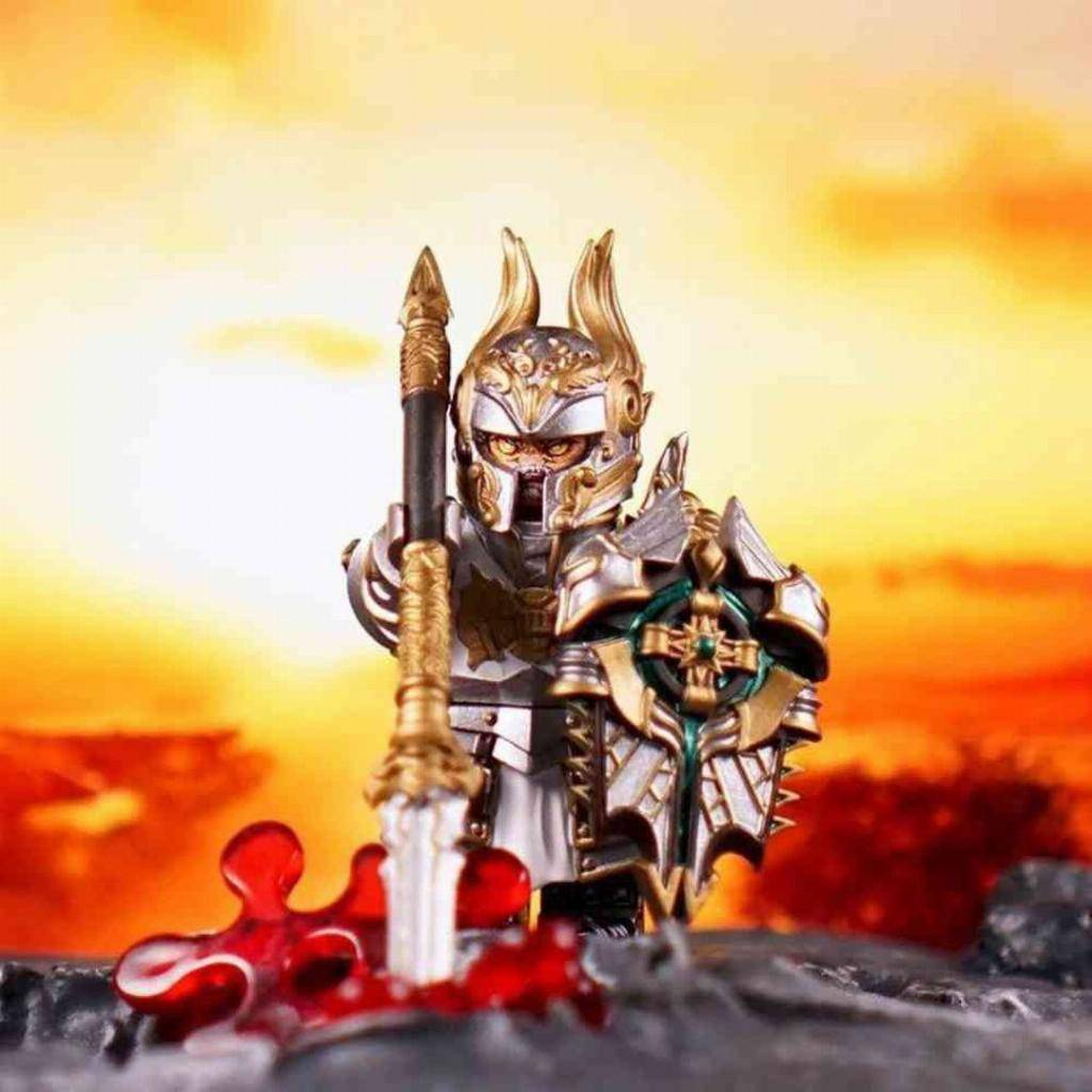 Sir Gaheris From Knights of the Round Table Custom Minifigure