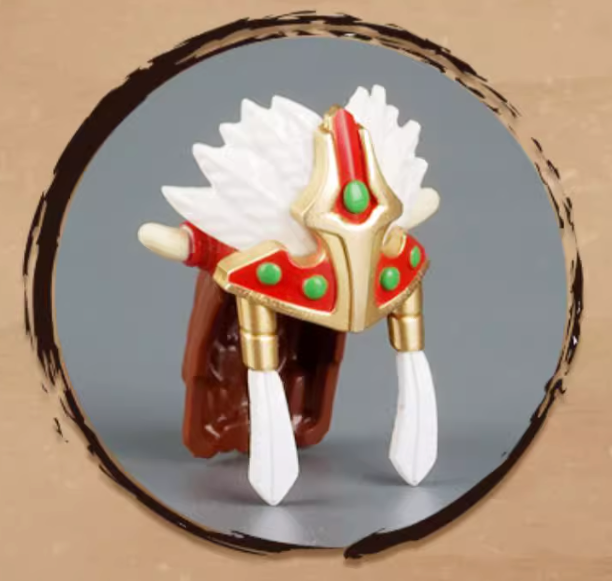 Meng Huo Yue Barbarian Tribal Leader Custom Minifigure