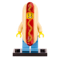 Hot Dog Outfit Mascot Food Minifigure - Minifigure Bricks