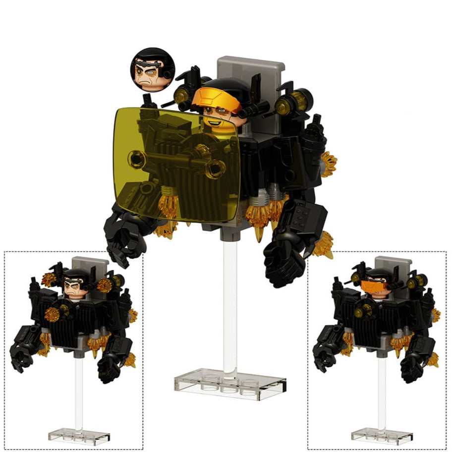 G-Toilet 5.0 From Skibidi Toilet Custom Large Minifigure - Minifigure Bricks