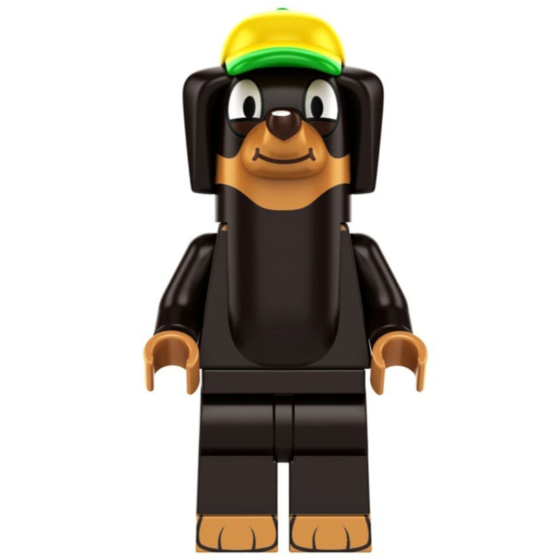 Snickers Custom Bluey Cartoon Minifigure - Minifigure Bricks
