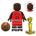 Michael Jordan Custom Basketball Legend Minifigure - Minifigure Bricks