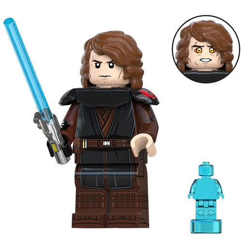 Anakin Skywalker (Dark Side) Custom Star Wars Minifigure - Minifigure Bricks