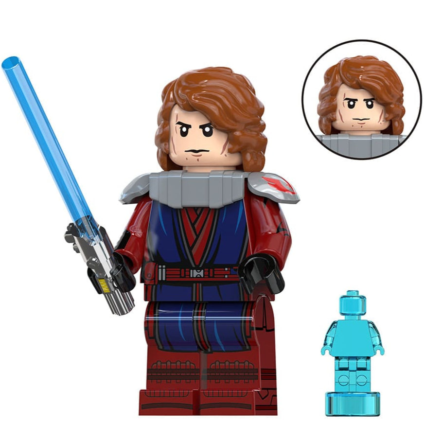 Anakin Skywalker Custom Star Wars Minifigure - Minifigure Bricks