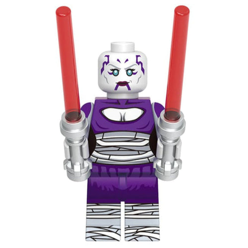 Asajj Ventress custom Star Wars Minifigure - Minifigure Bricks